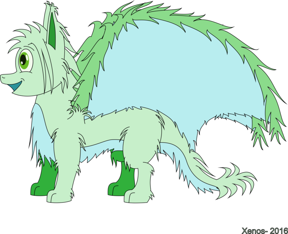 Flafia was green and blue before